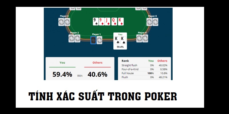 Cách tính toán xác suất trong bài Poker 